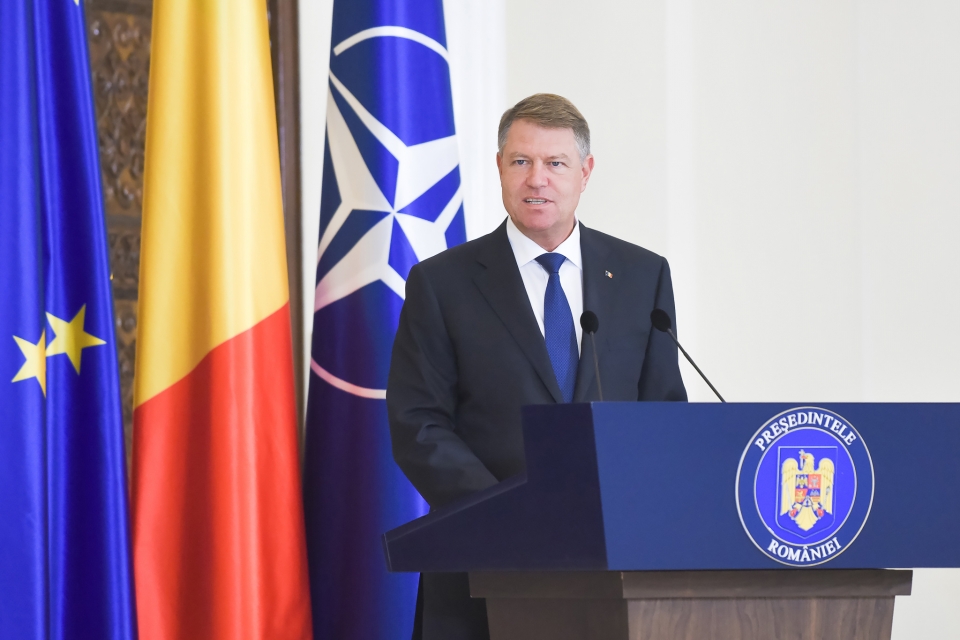 Declaratia de presa a Presedintelui Romaniei Klaus Iohannis