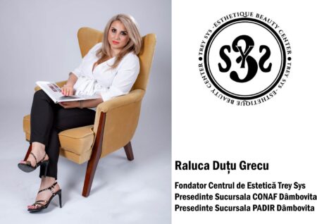 Interviu cu Raluca Duțu – Grecu, fondator TREY SYS, președinte al CONAF Sucursala Dâmbovița și președinte PADIR Sucursala Dâmbovița