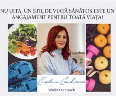 Interviu cu Cristina Condrovici, wellness coach și fondator Happy Fit Wellness Center Deva: “A avea un antrenor wellness în ziua de azi nu mai e un moft ci o necesitate.”