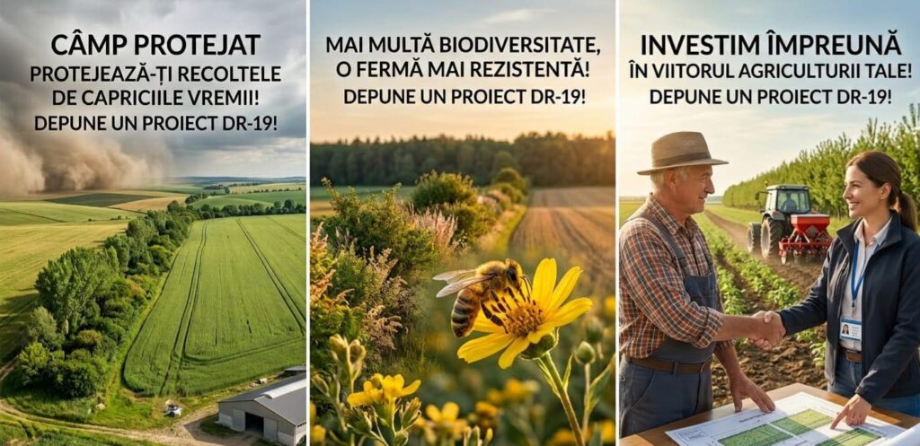 Fermierii pot accesa până la 200.000 de euro pentru investiții verzi: programul DR-19 vizează adaptarea agriculturii la schimbările climatice