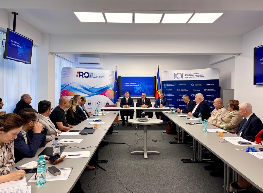 ICI București lansează RO AI Factory, infrastructură pentru dezvoltarea și testarea soluțiilor de inteligență artificială